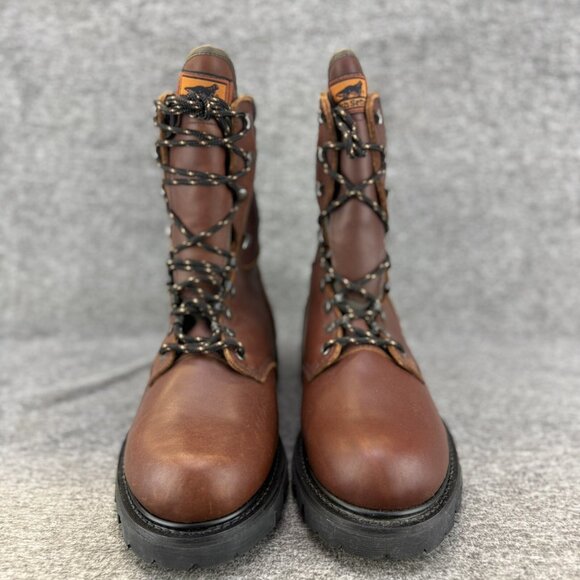 ✅Mens 9D Irish Setter Stag 828 Brown Leather 9 Waterproof Insulated Hunting Boot main image 11